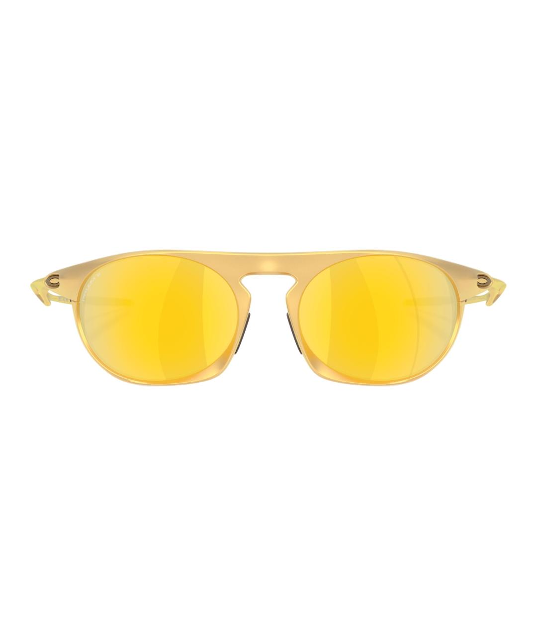 OAKLEY Желтые пластиковые солнцезащитные очки, фото 2