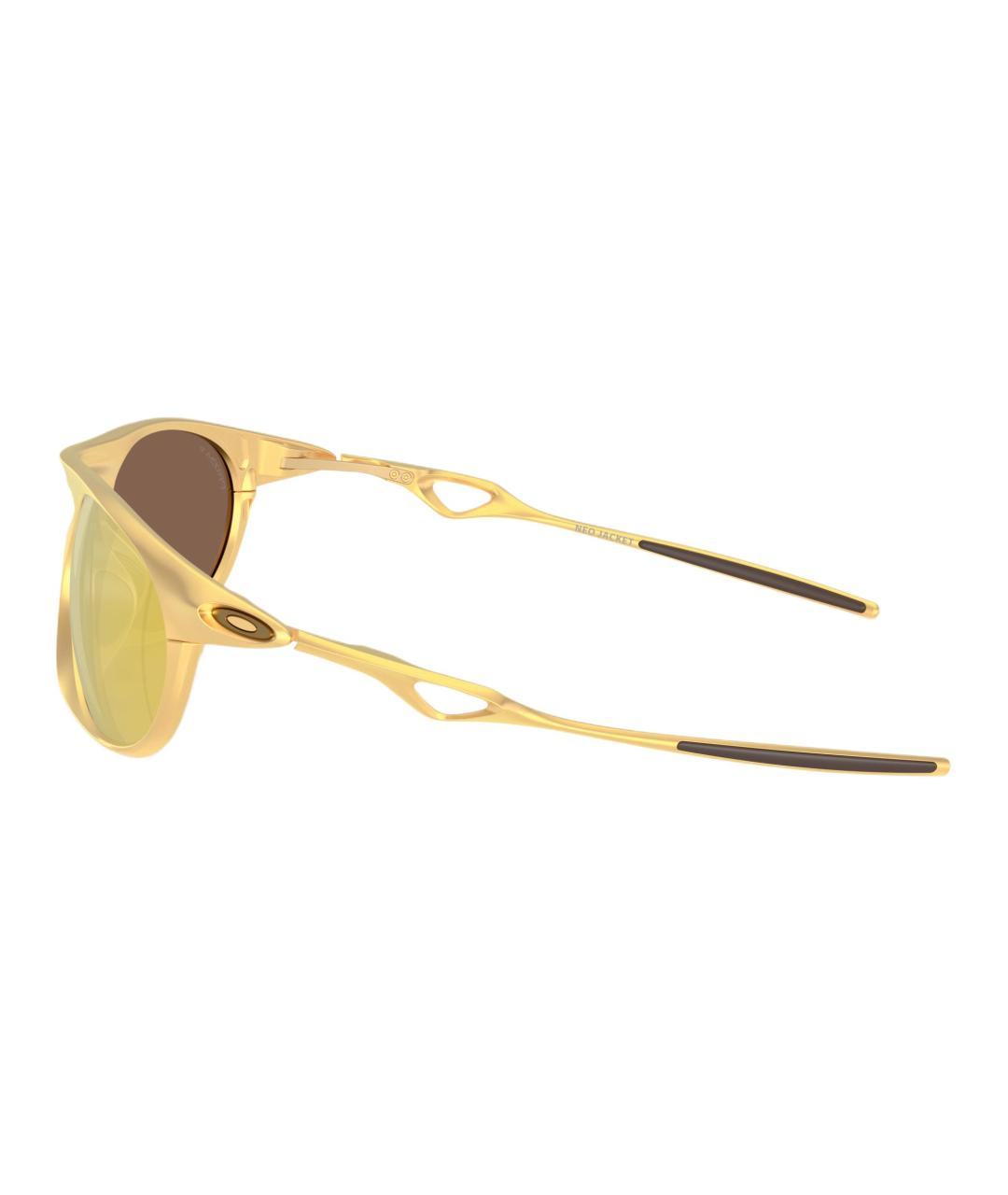 OAKLEY Желтые пластиковые солнцезащитные очки, фото 3
