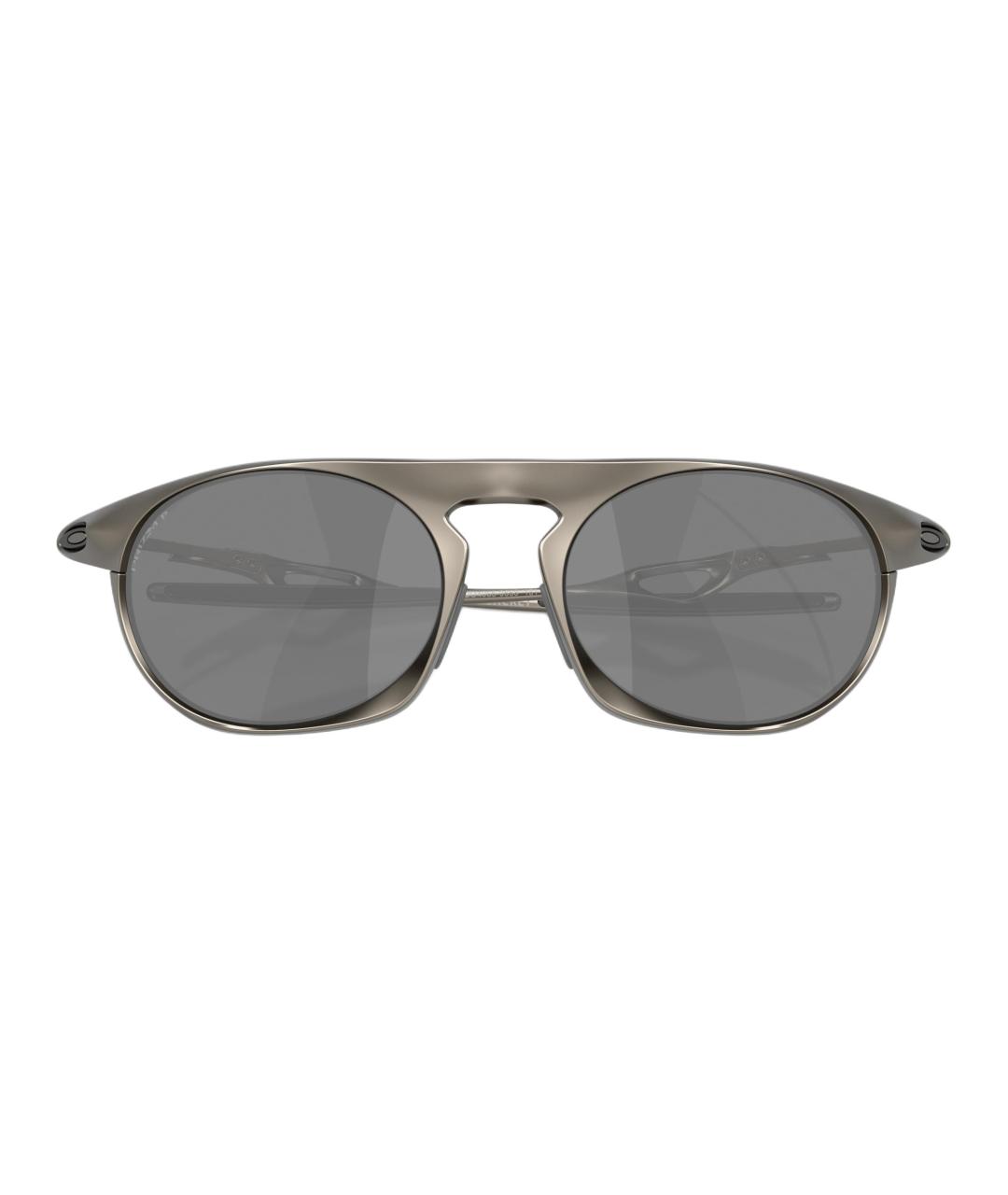 OAKLEY Серебряные металлические солнцезащитные очки, фото 5