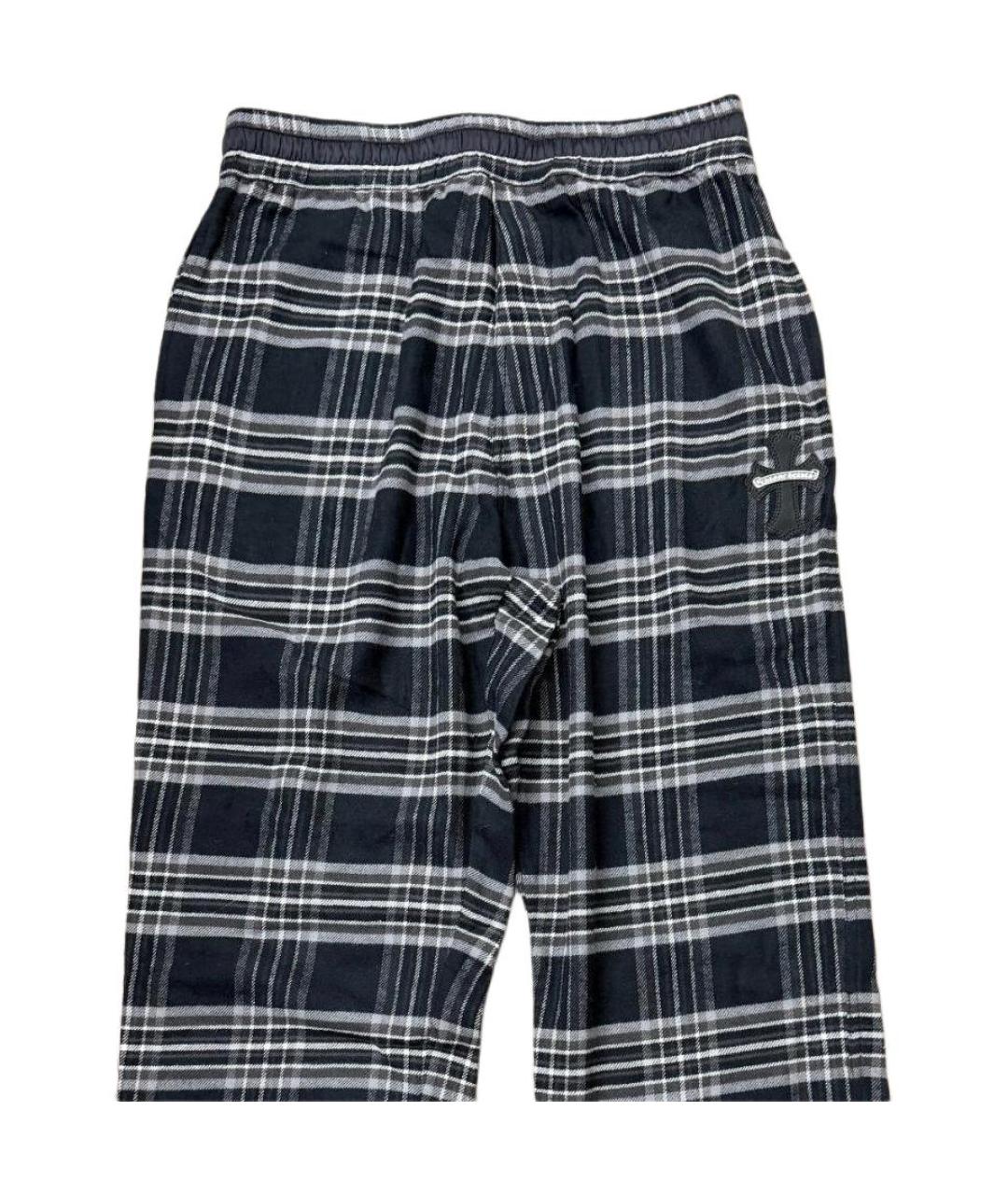 CHROME HEARTS Черные прямые брюки, фото 3
