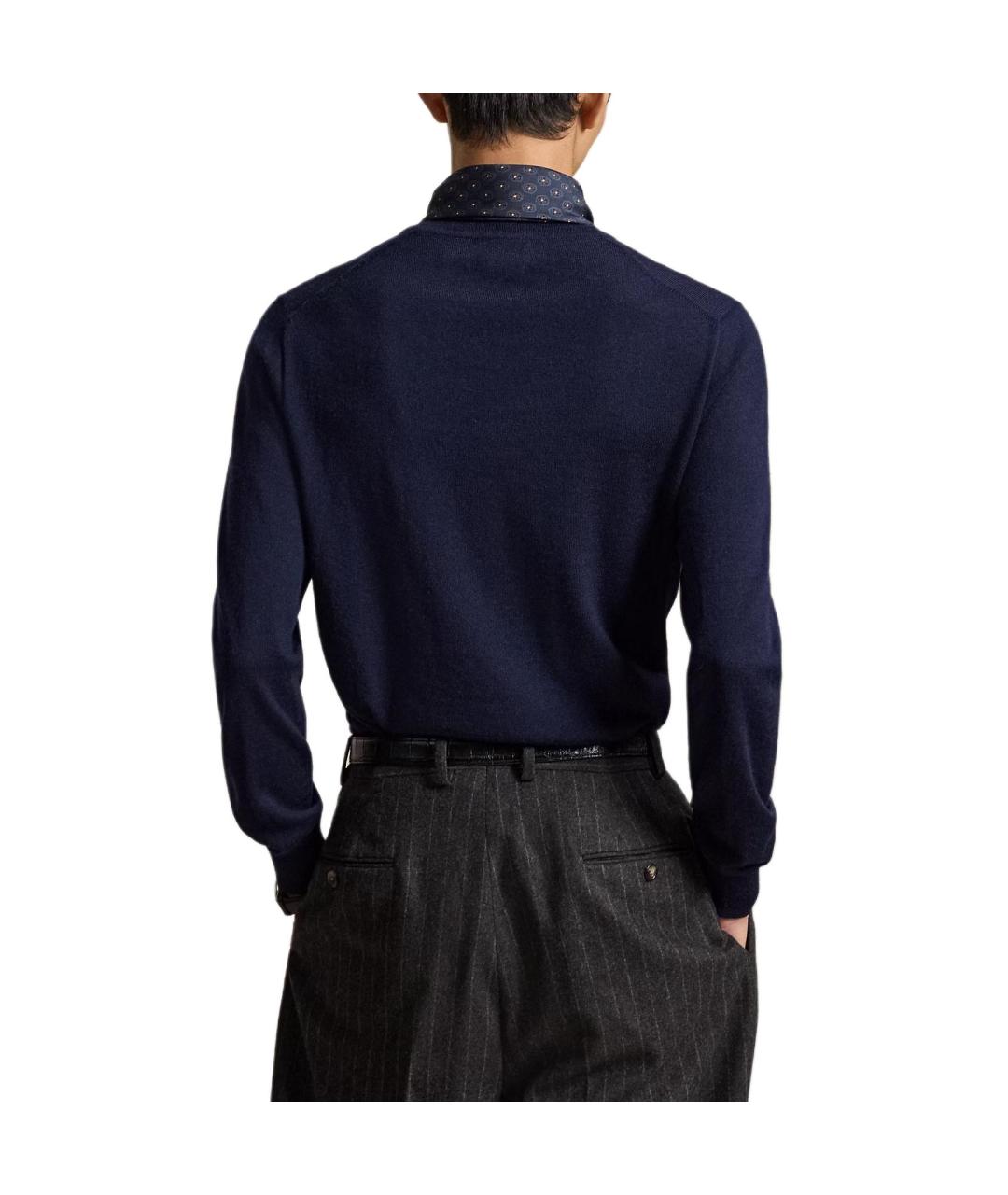 POLO RALPH LAUREN Темно-синий джемпер / свитер, фото 4