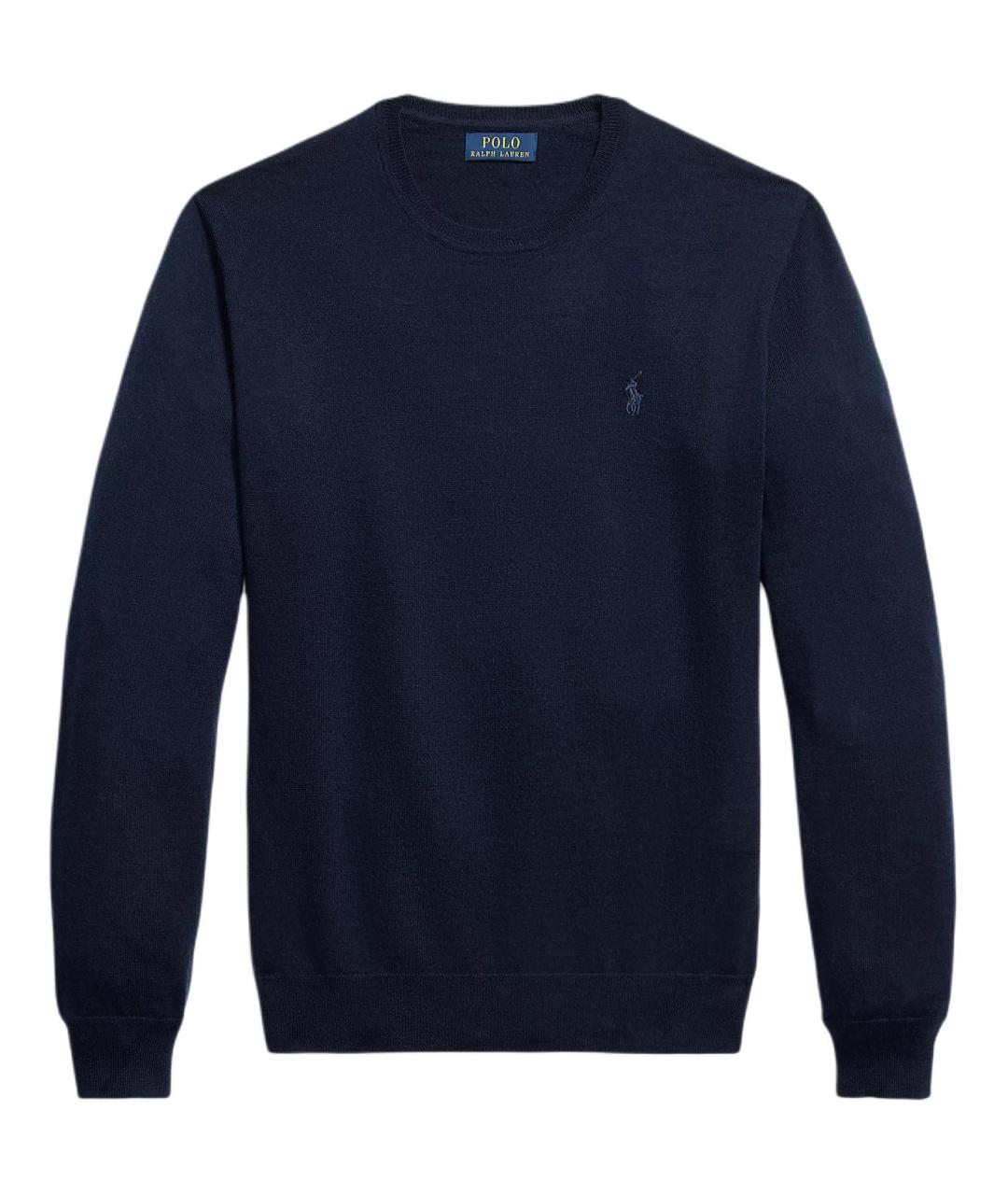 POLO RALPH LAUREN Темно-синий джемпер / свитер, фото 1