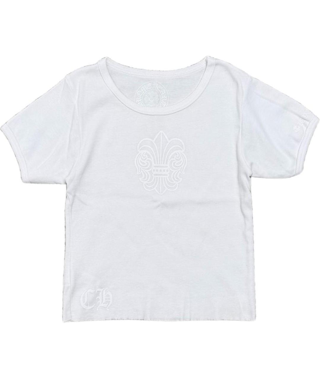 CHROME HEARTS Белая футболка, фото 1