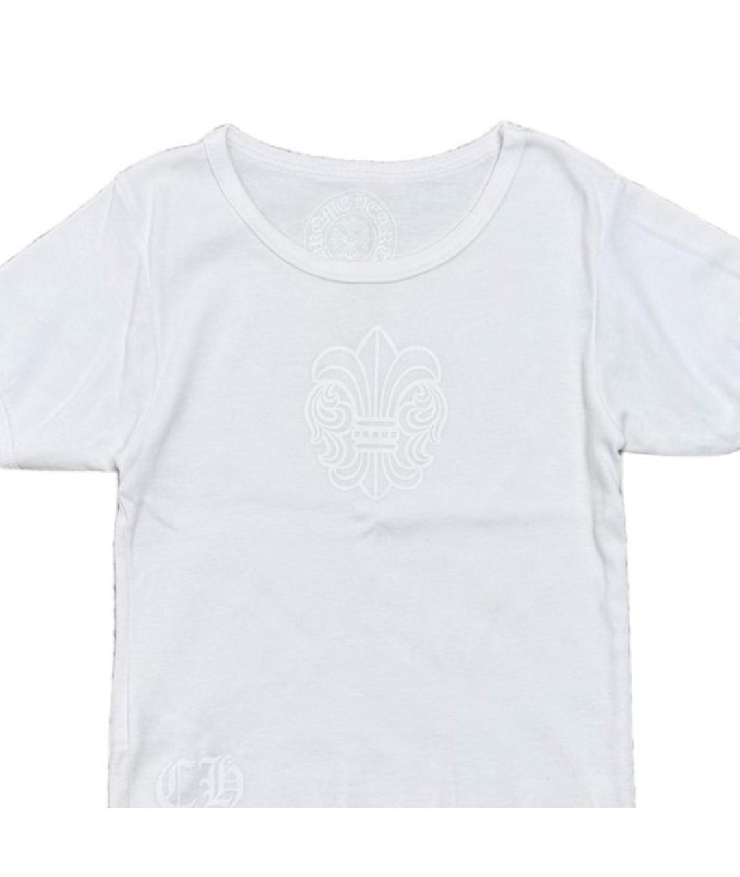 CHROME HEARTS Белая футболка, фото 3