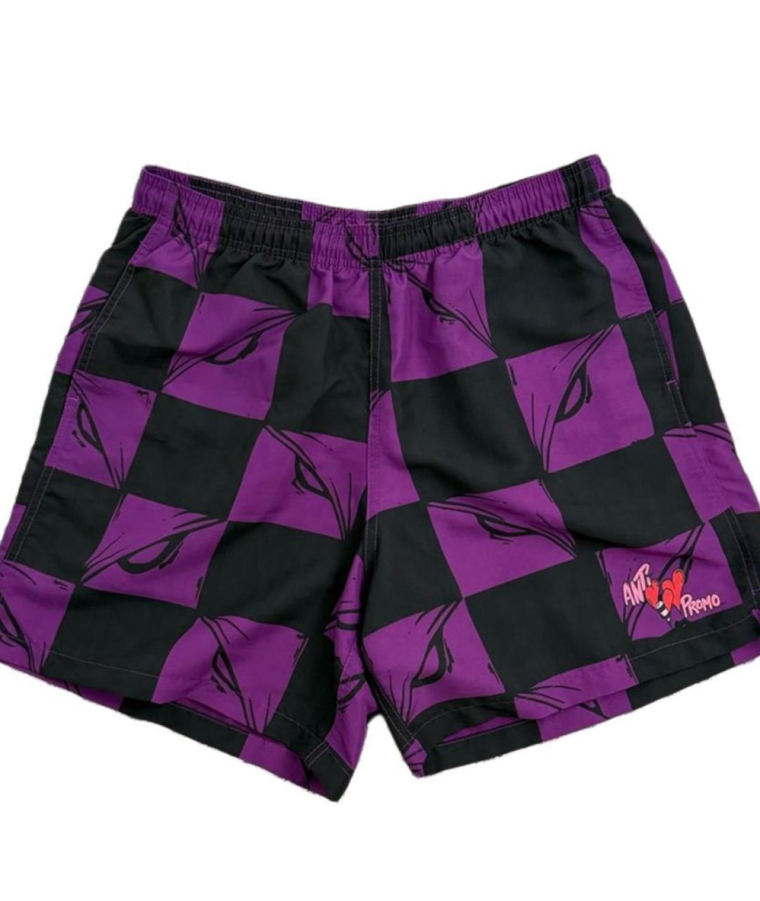 CHROME HEARTS Фиолетовые шорты, фото 3