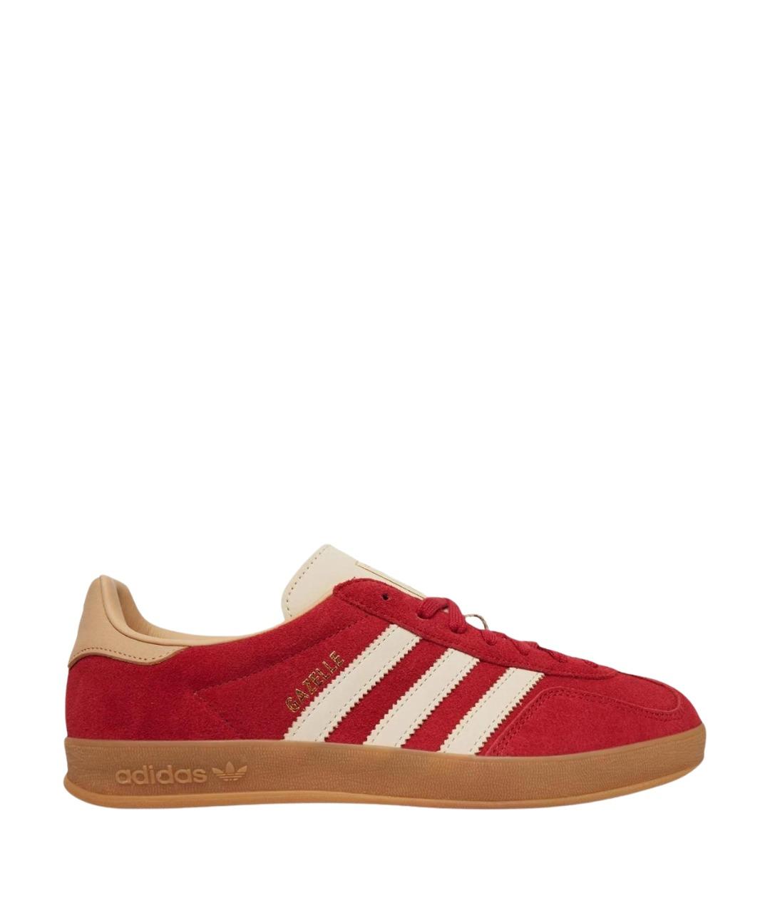 ADIDAS Красные низкие кроссовки / кеды, фото 1