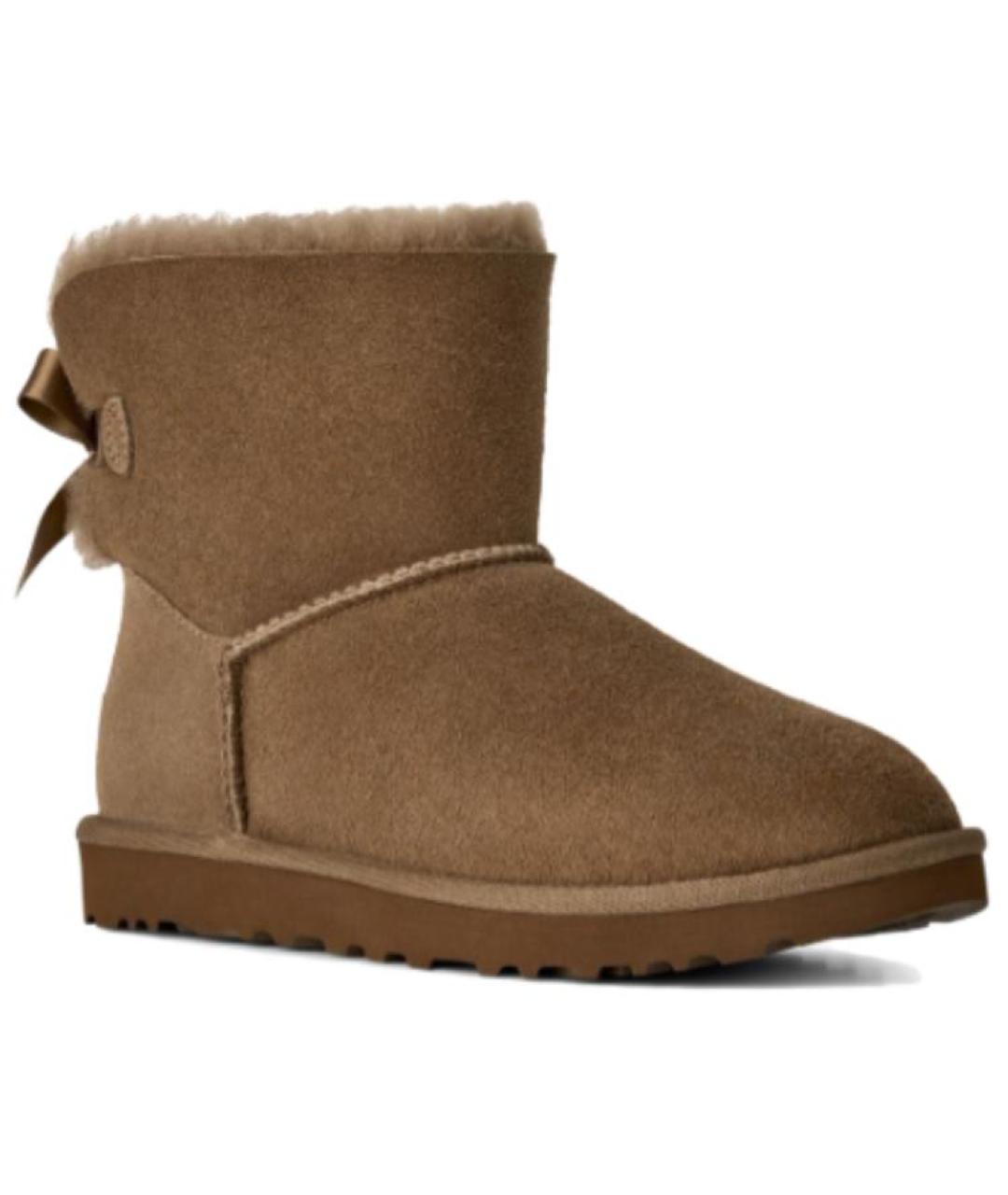 UGG Коричневые ботинки, фото 4