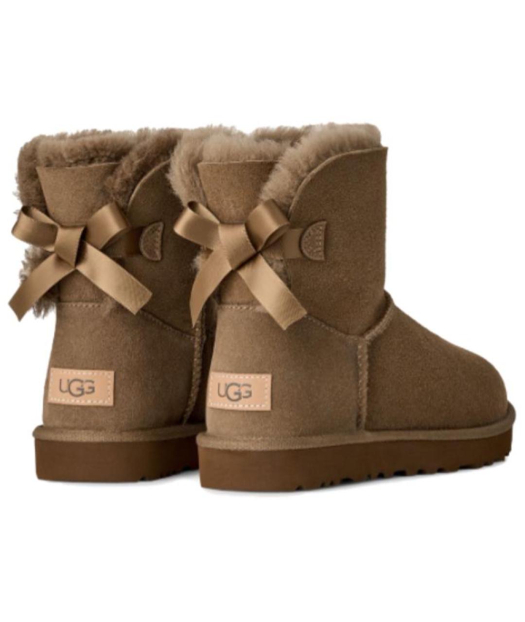 UGG Коричневые ботинки, фото 3