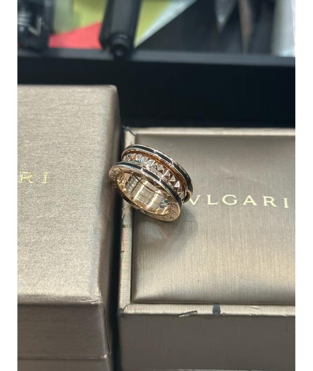 BVLGARI Золотое кольцо из розового золота, фото 4