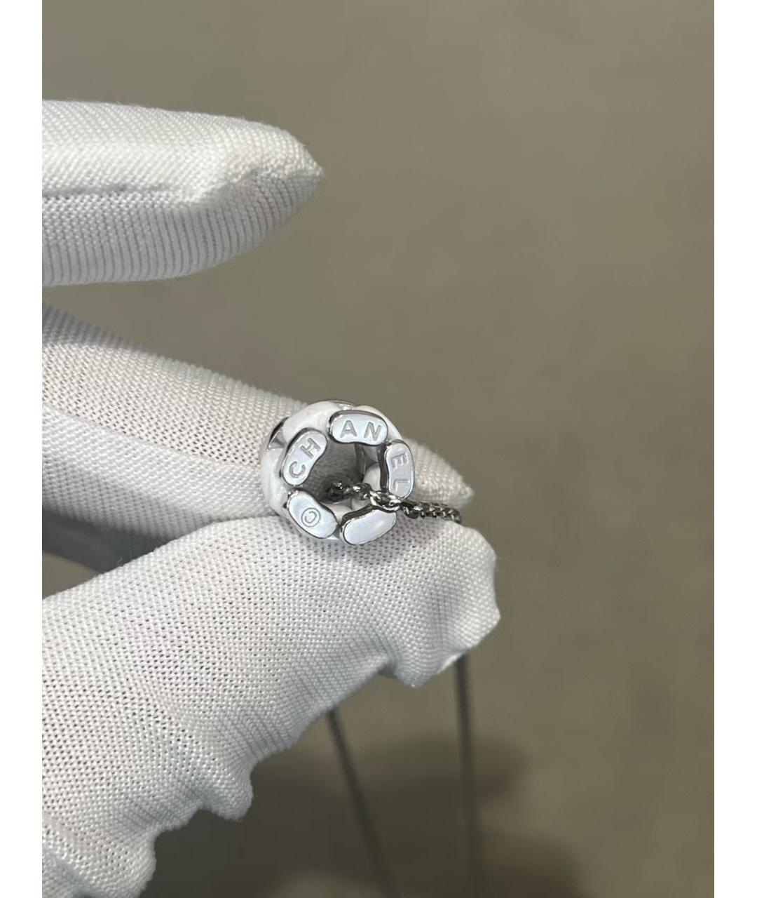 CHANEL Серебряное колье из белого золота, фото 3