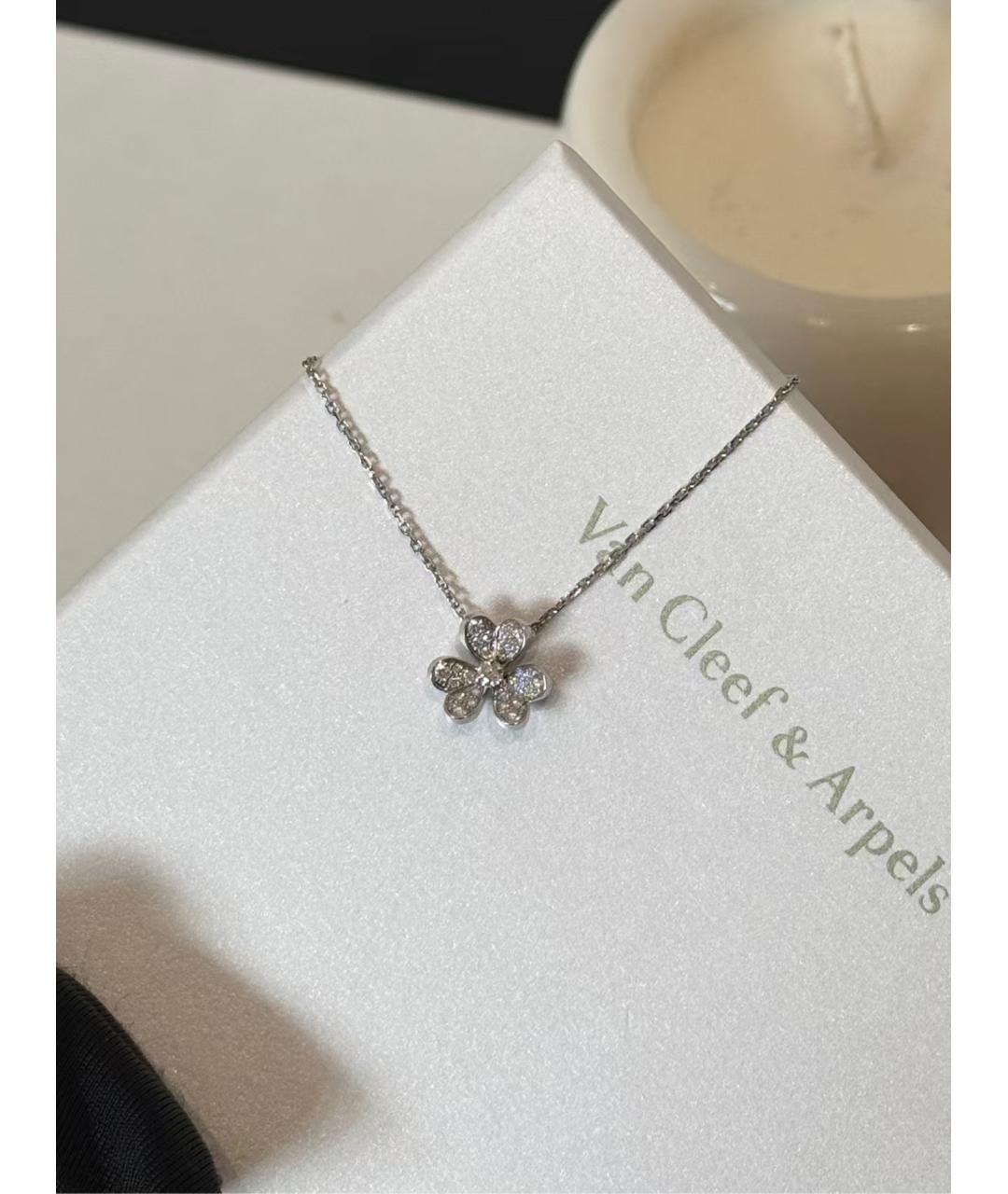VAN CLEEF & ARPELS Серебряная подвеска из белого золота, фото 5
