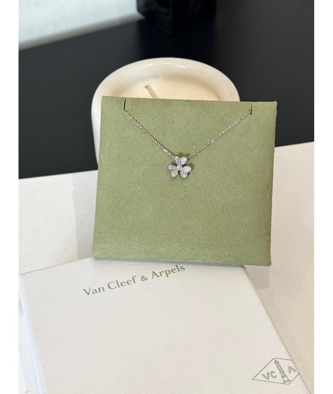 VAN CLEEF & ARPELS Серебряная подвеска из белого золота, фото 4
