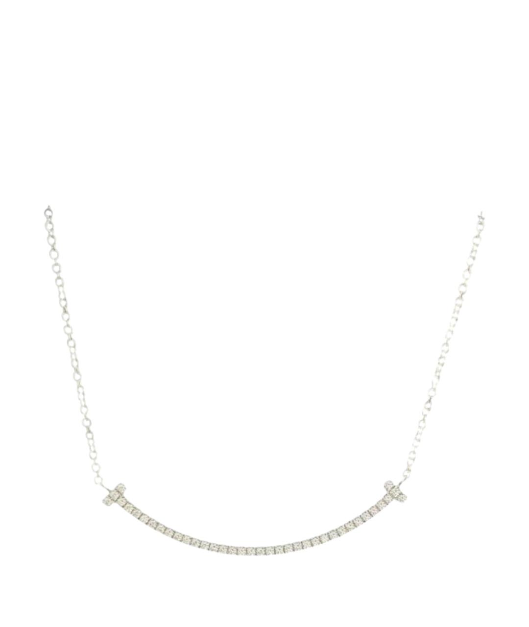 TIFFANY&CO Серебряная подвеска из белого золота, фото 1
