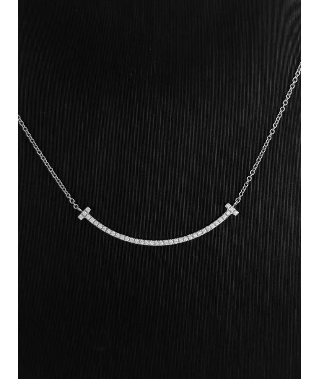 TIFFANY&CO Серебряная подвеска из белого золота, фото 3