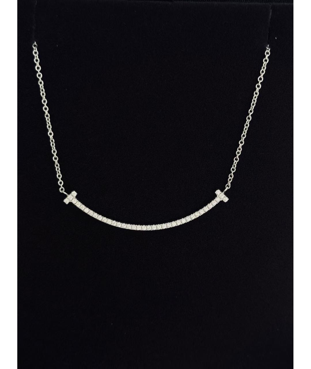 TIFFANY&CO Серебряная подвеска из белого золота, фото 2