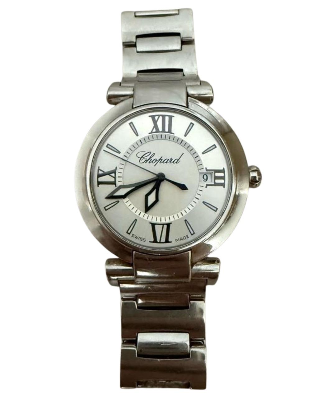 CHOPARD Серебряные серебряные часы, фото 1