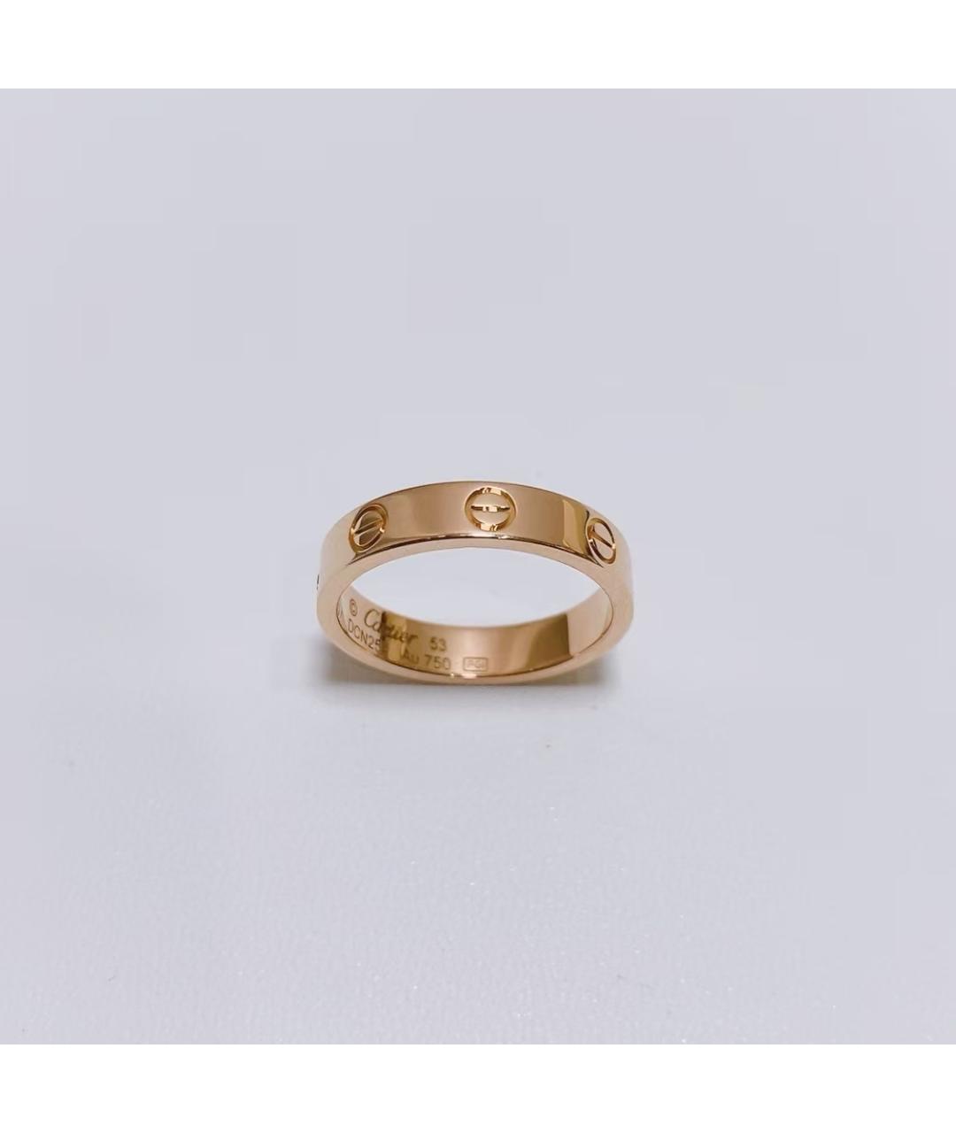 CARTIER Золотое кольцо из розового золота, фото 4