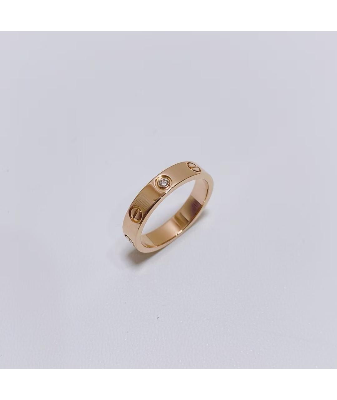 CARTIER Золотое кольцо из розового золота, фото 3