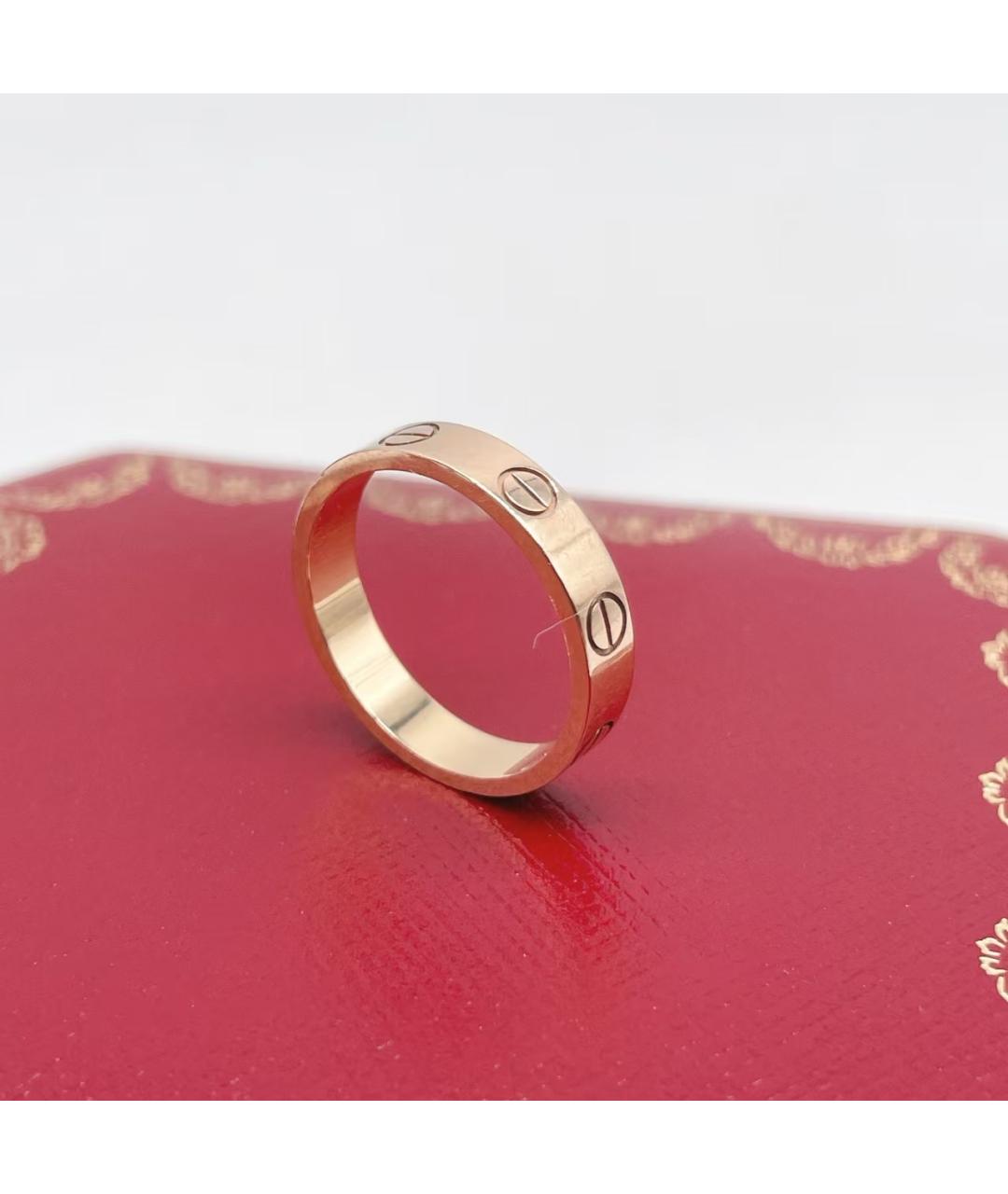 CARTIER Золотое кольцо из розового золота, фото 4