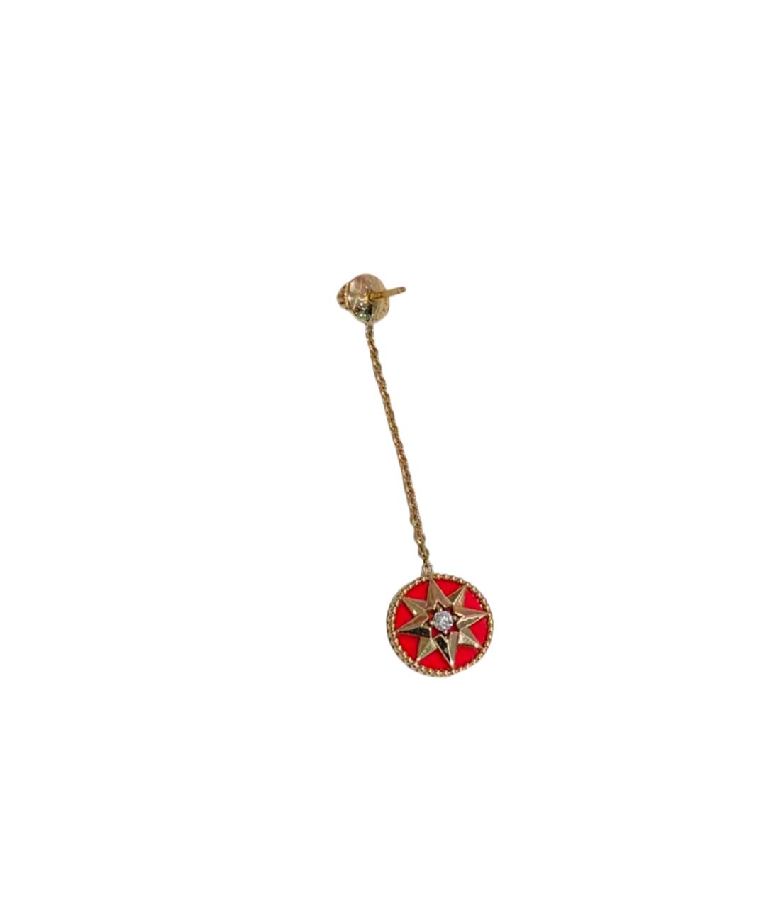 CHRISTIAN DIOR Серьги из розового золота, фото 6