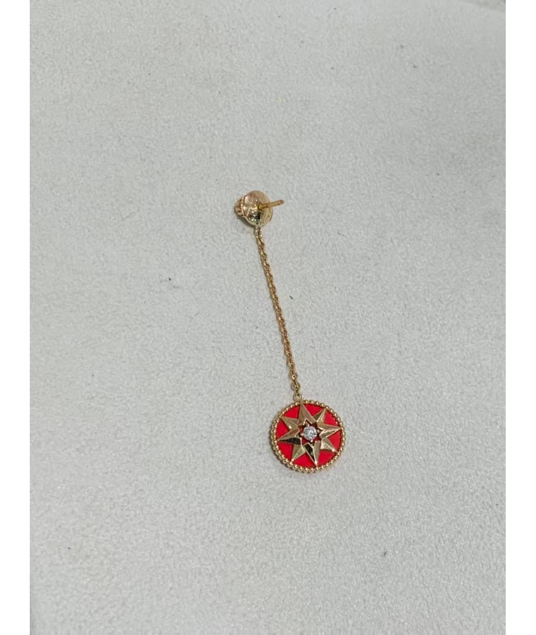 CHRISTIAN DIOR Серьги из розового золота, фото 2