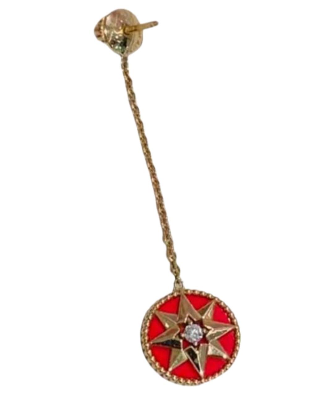 CHRISTIAN DIOR Серьги из розового золота, фото 1