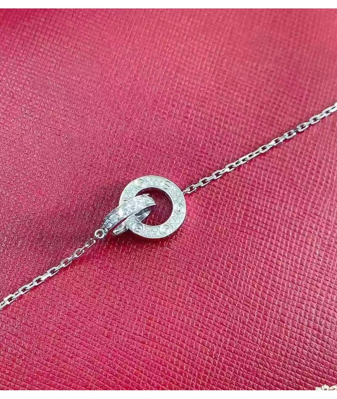 CARTIER Серебряная подвеска из белого золота, фото 4