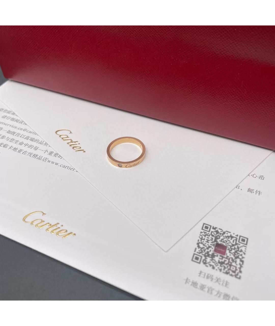 CARTIER Золотое кольцо из розового золота, фото 3