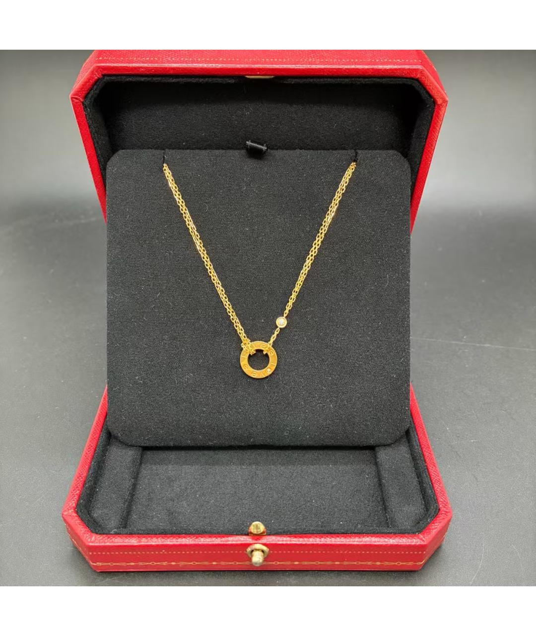 CARTIER Золотая подвеска из розового золота, фото 2