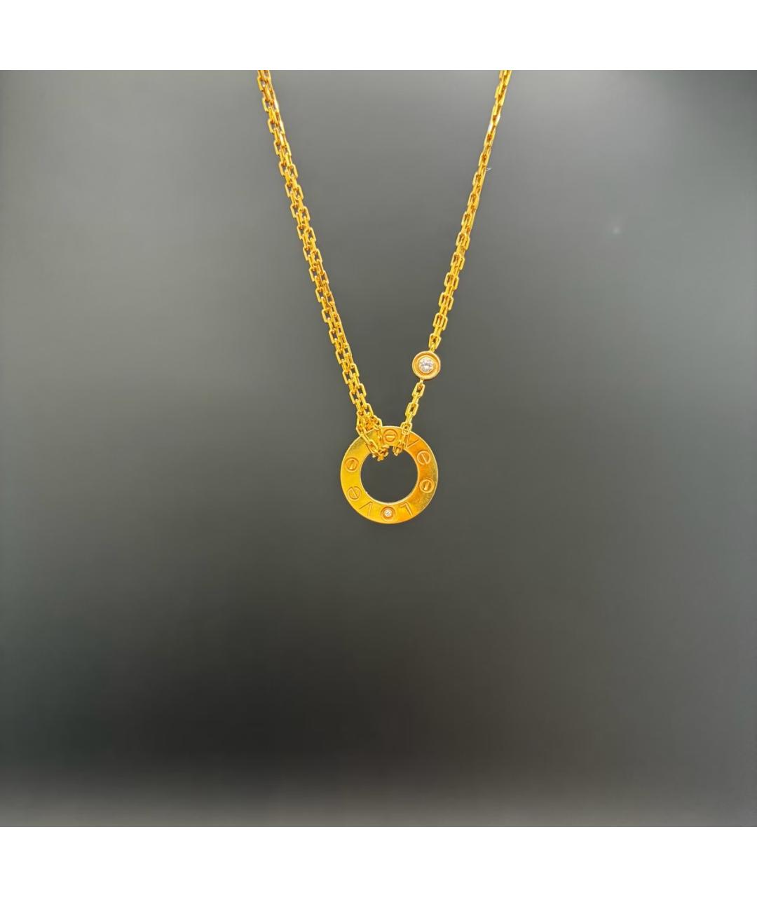 CARTIER Золотая подвеска из розового золота, фото 4