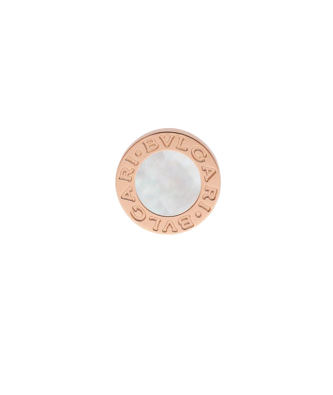 BVLGARI Золотые серьги из розового золота, фото 6