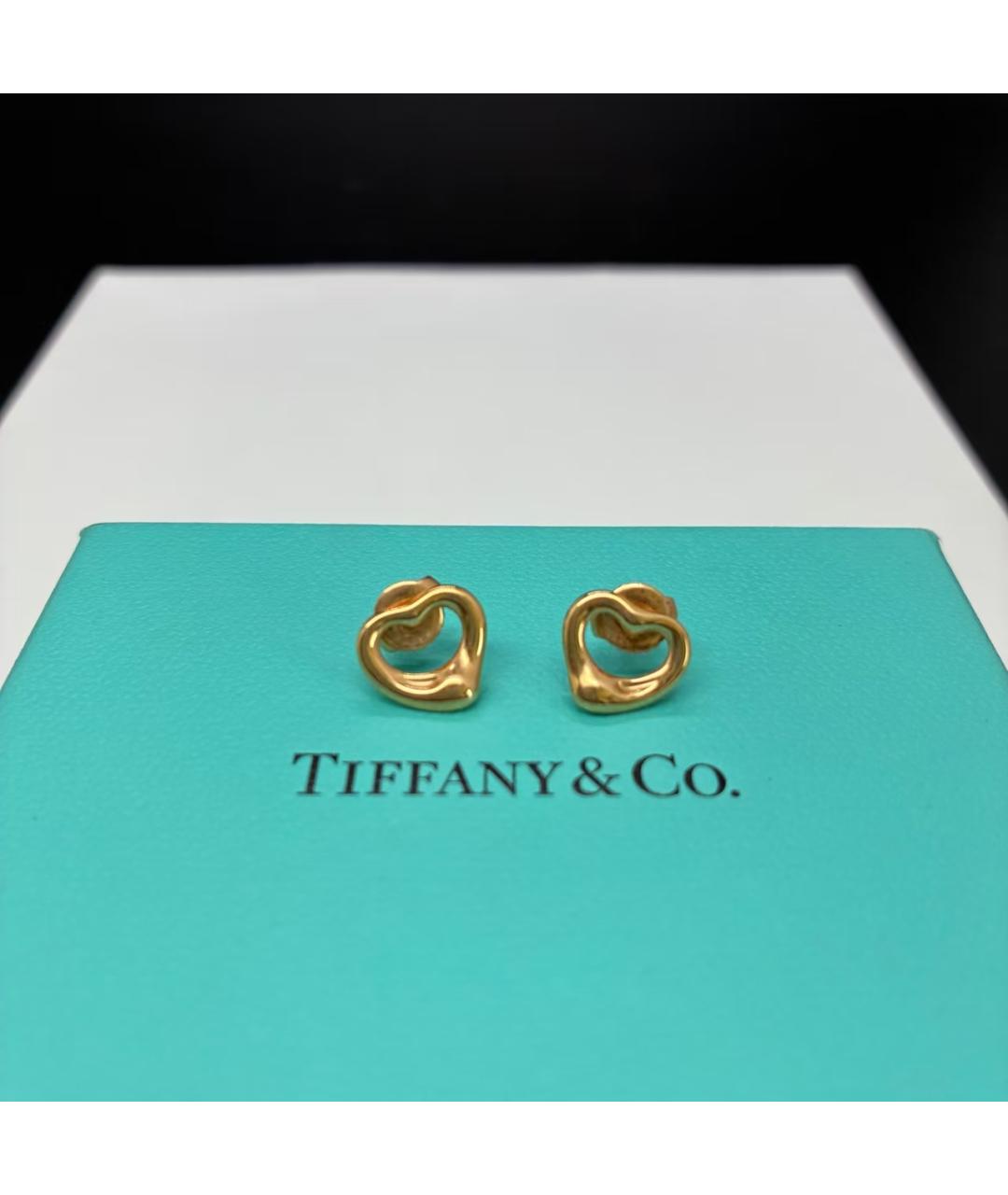 TIFFANY&CO Золотые серьги из розового золота, фото 4