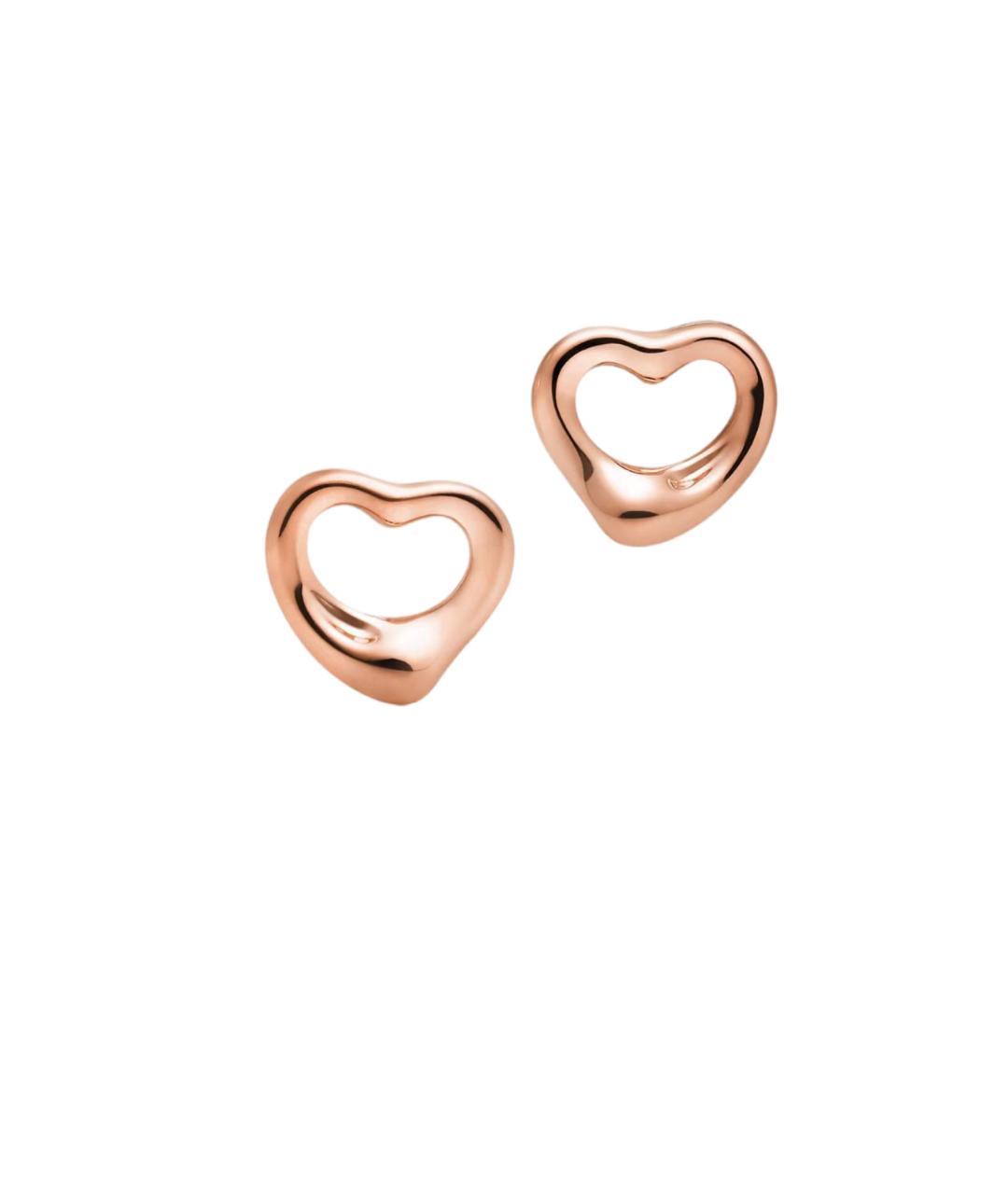 TIFFANY&CO Золотые серьги из розового золота, фото 1