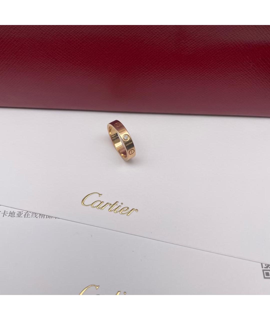 CARTIER Золотое кольцо из розового золота, фото 3