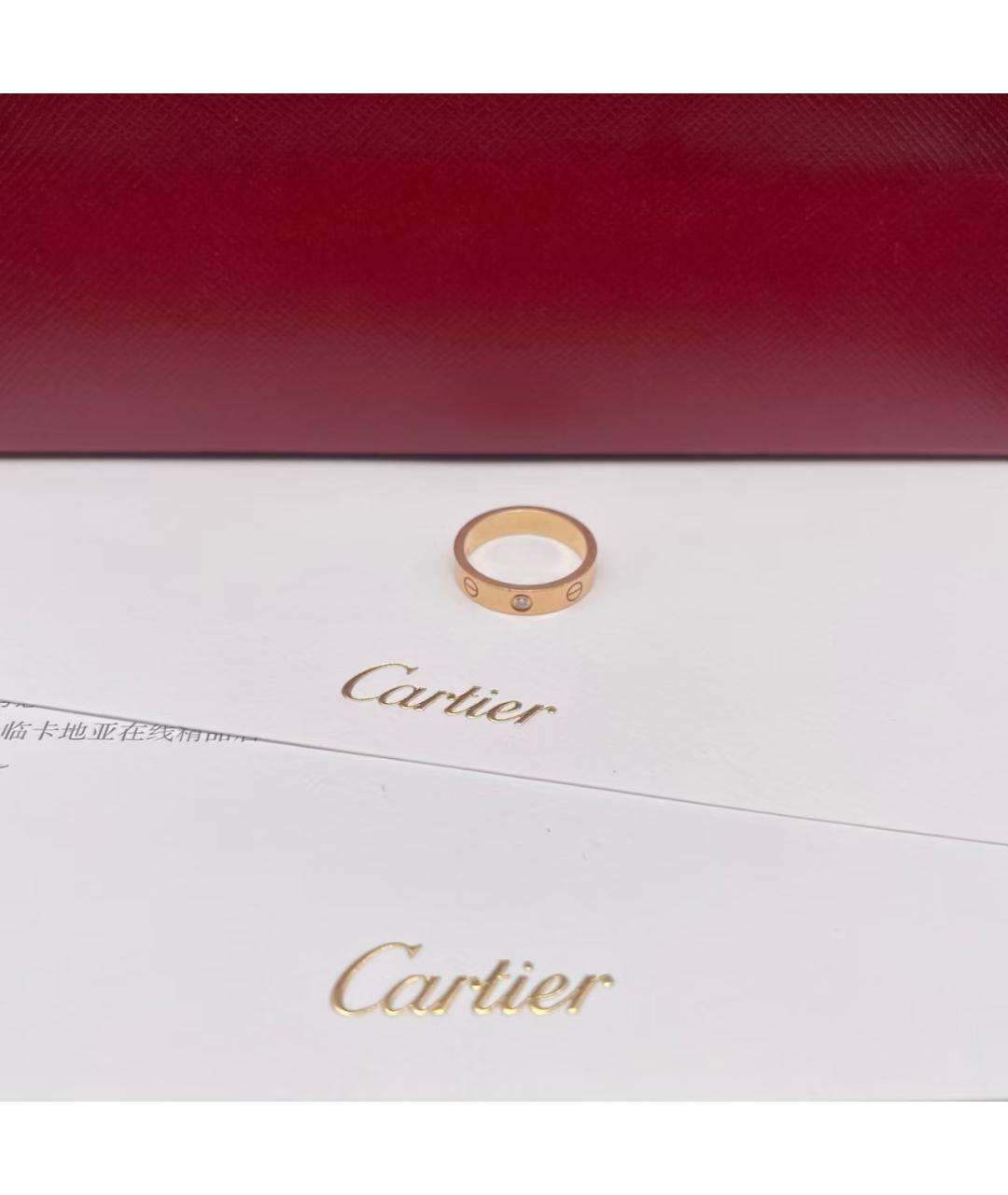 CARTIER Золотое кольцо из розового золота, фото 4