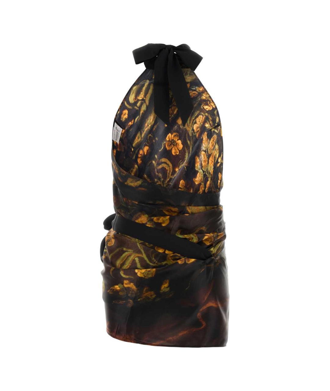 DRIES VAN NOTEN Мульти шелковая блузы, фото 2