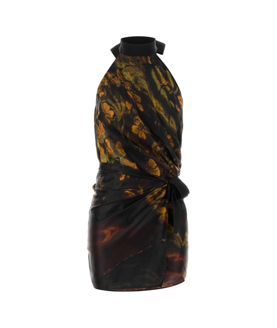DRIES VAN NOTEN Мульти шелковая блузы, фото 1
