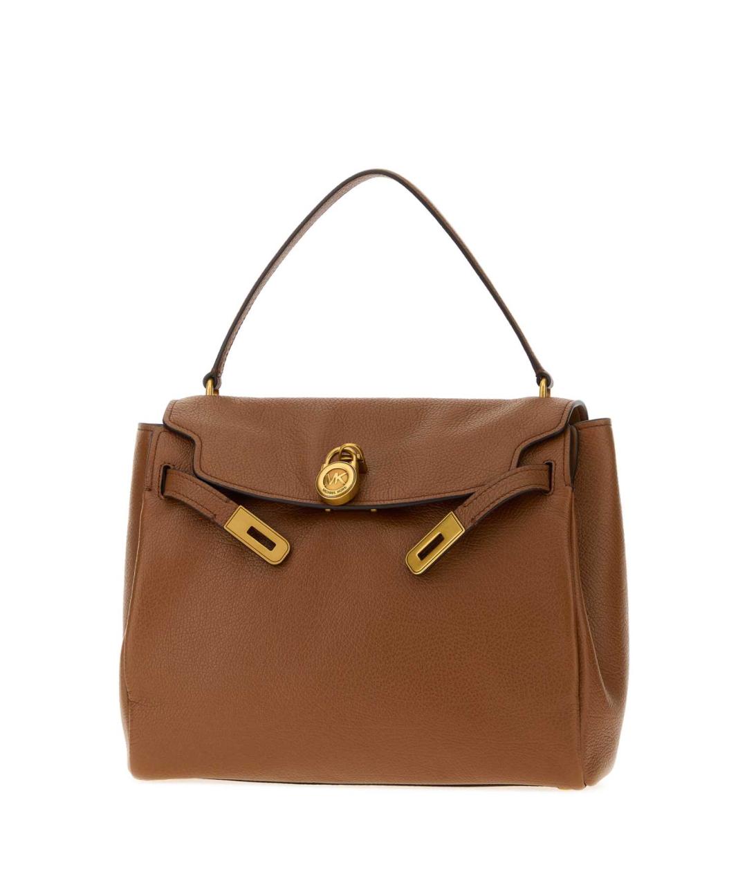 MICHAEL KORS Бежевая кожаная сумка тоут, фото 2
