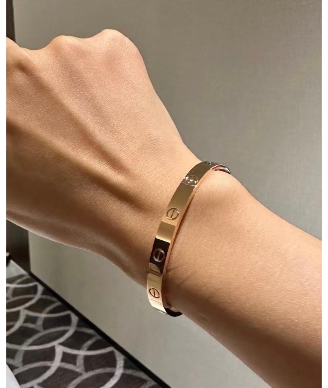 CARTIER Золотой браслет из розового золота, фото 6