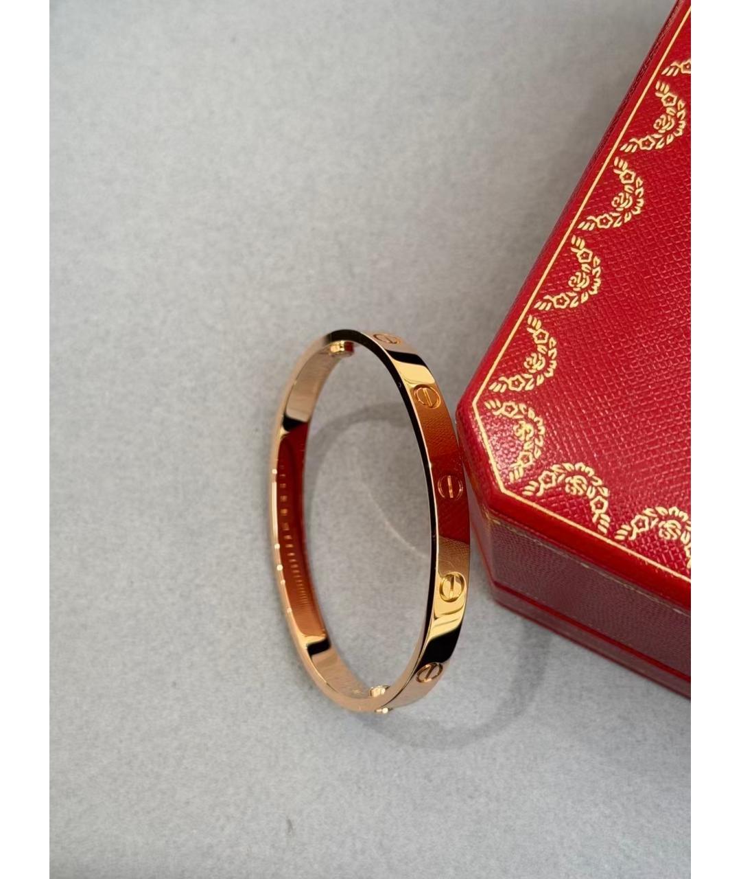 CARTIER Золотой браслет из розового золота, фото 5