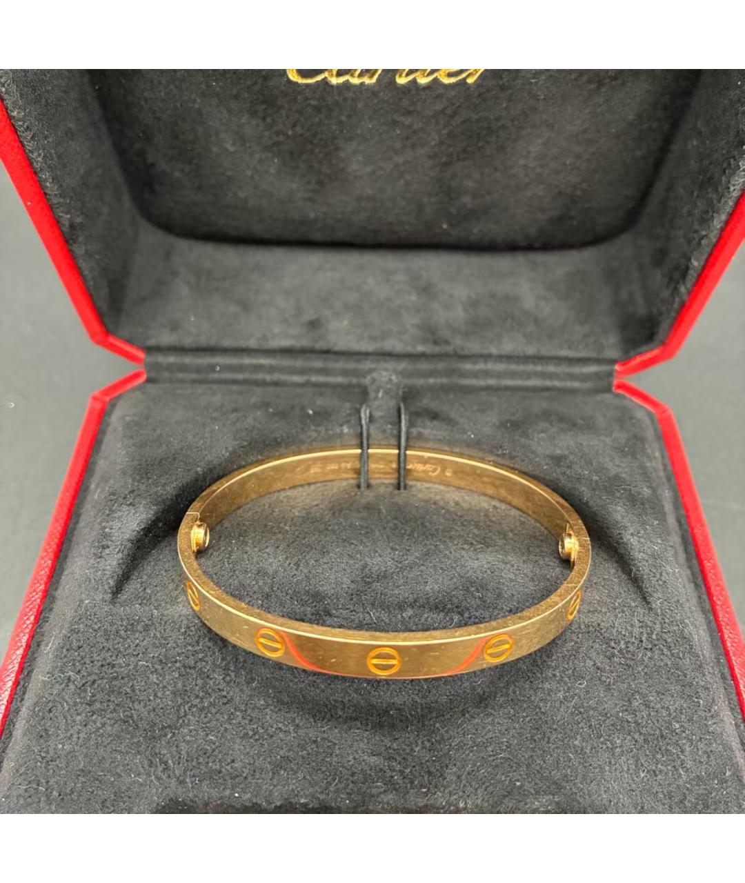 CARTIER Золотой браслет из розового золота, фото 2