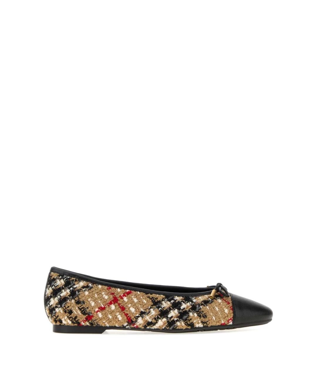 BURBERRY Мульти текстильные балетки, фото 1