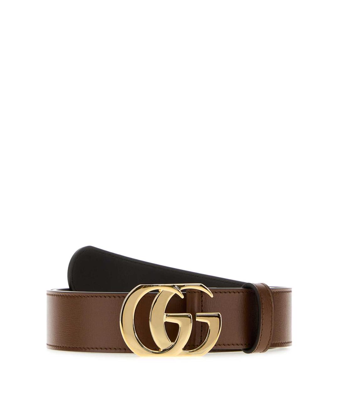 GUCCI Коричневый кожаный ремень, фото 1