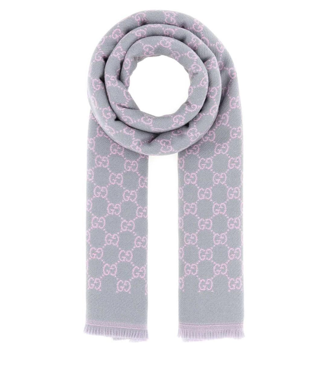 GUCCI Мульти шерстяной шарф, фото 1