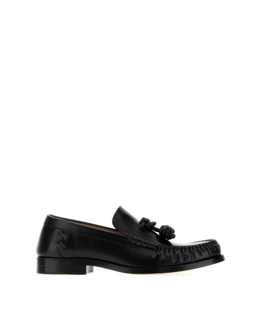 BOTTEGA VENETA Черные лоферы, фото 1
