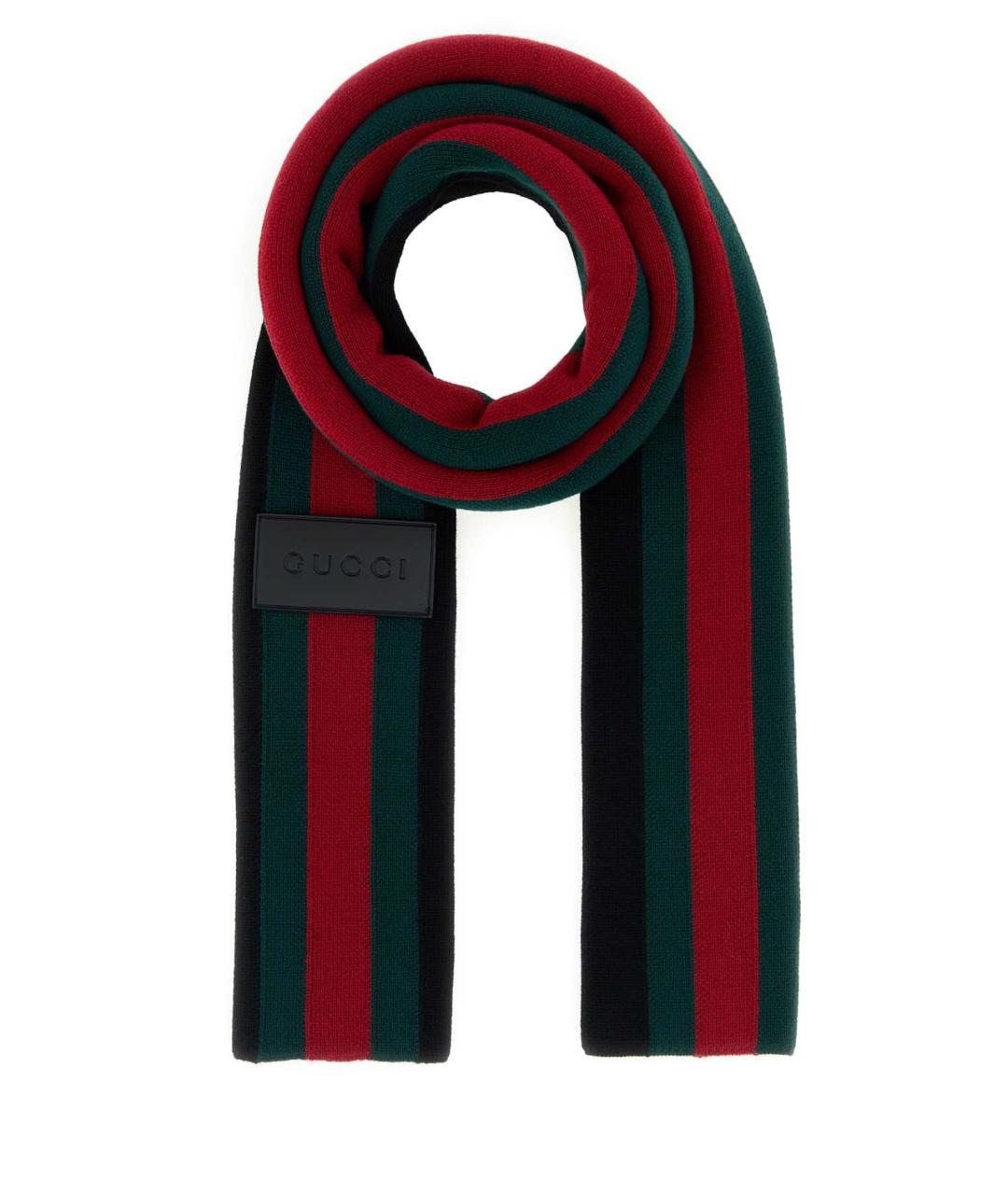 GUCCI Мульти шерстяной шарф, фото 1