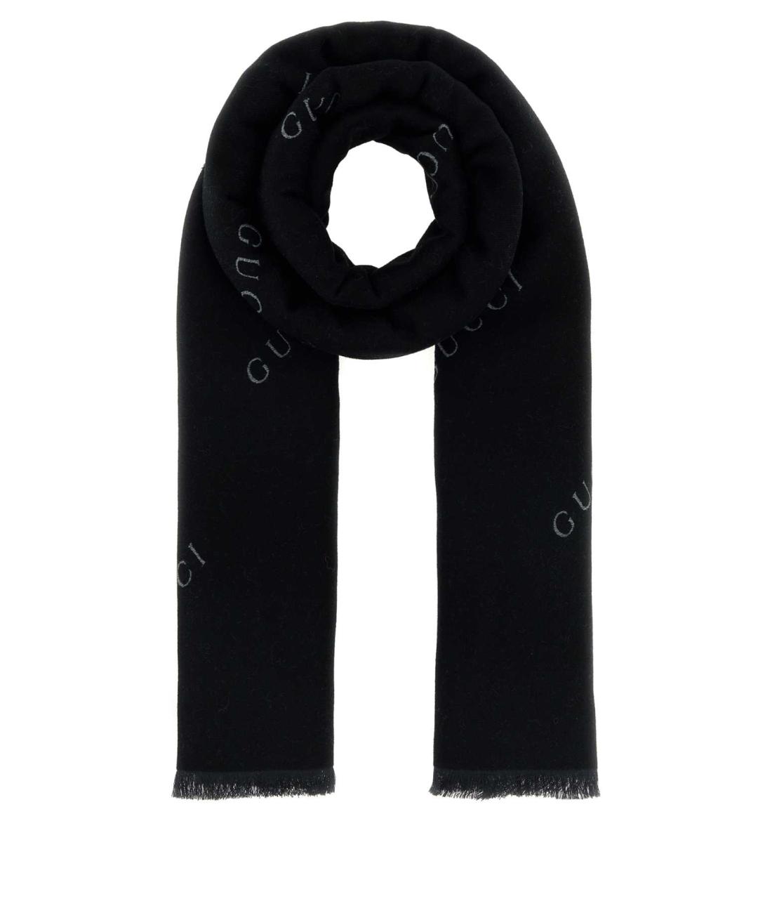 GUCCI Мульти шерстяной шарф, фото 1
