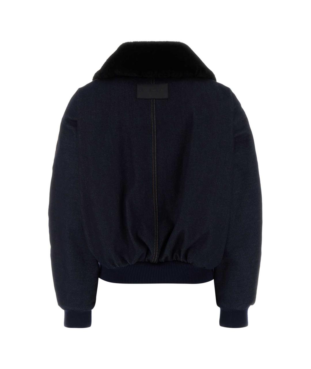 GIVENCHY Синяя полиэстеровая куртка, фото 2