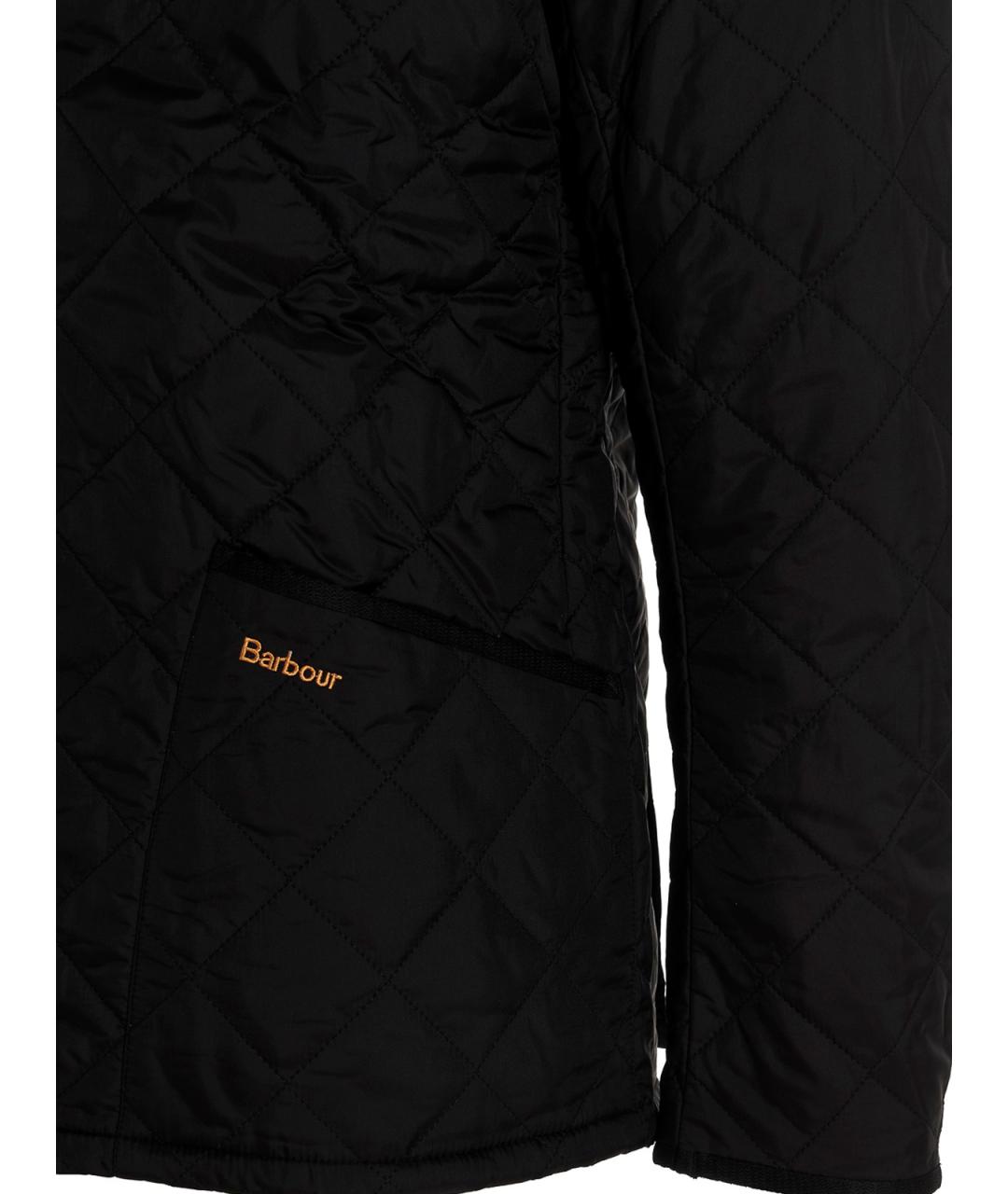 BARBOUR Черная нейлоновая куртка, фото 4