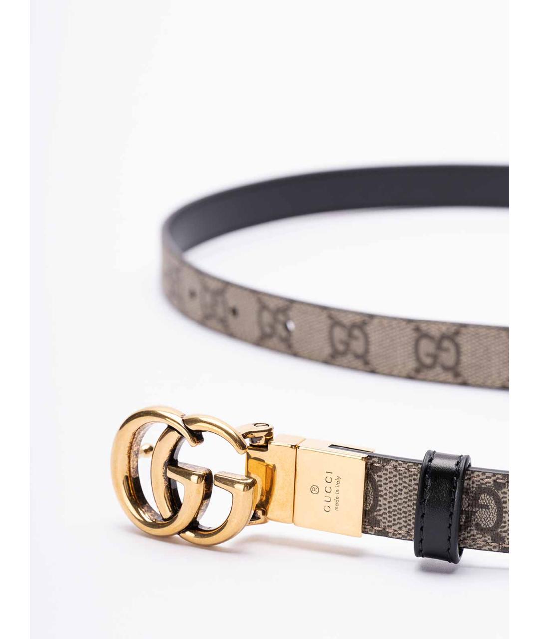 GUCCI Бежевый ремень, фото 2